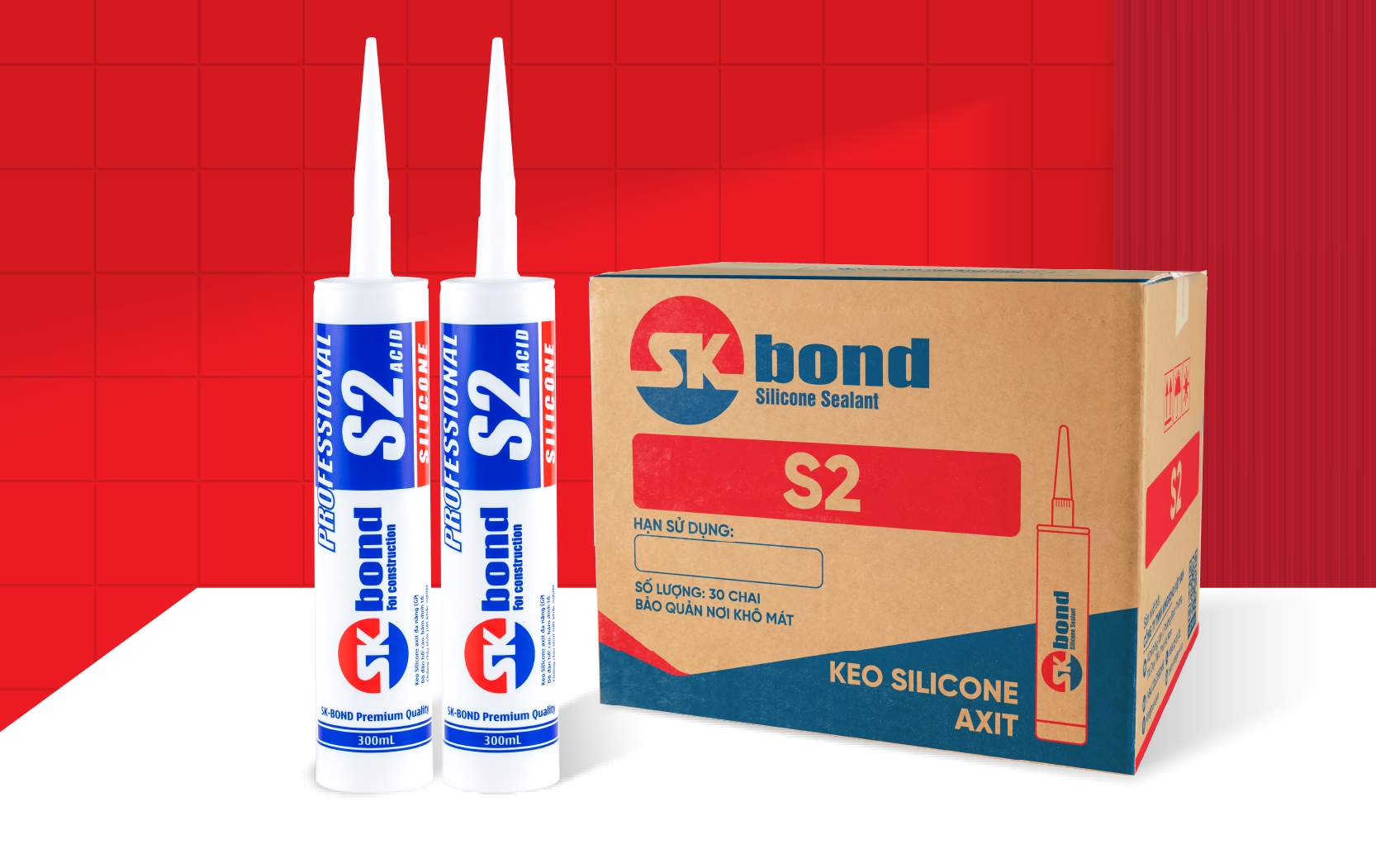 Keo silicone axit S2 - Công Ty TNHH Kingbond Việt Nam